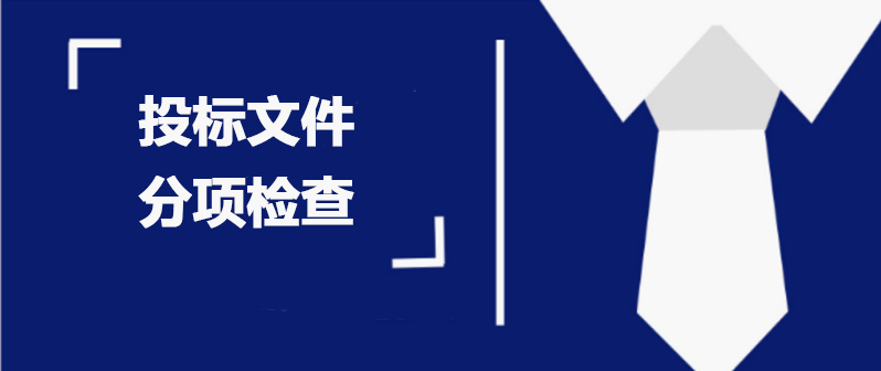 投标文件该如何有效分项检查